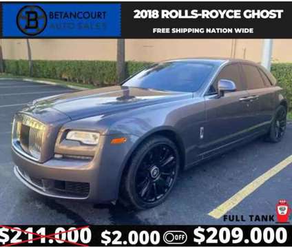 2018 Rolls-Royce Ghost for sale is a Grey 2018 Rolls-Royce Ghost Car for Sale in Miami FL