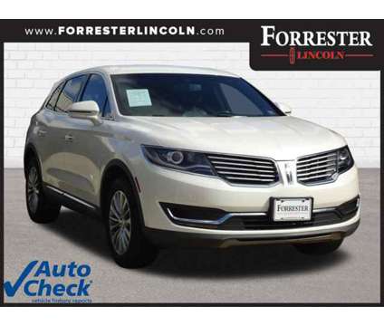 2016 Lincoln MKX Select is a Silver, White 2016 Lincoln MKX Select Car for Sale in Chambersburg PA