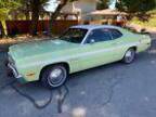 1973 Plymouth Duster Gold Duster 1973 Plymouth Duster Coupe Green RWD Automatic