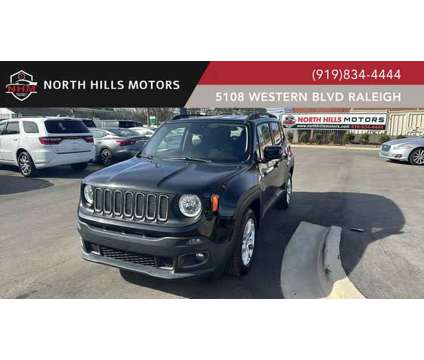 2017 Jeep Renegade for sale is a Black 2017 Jeep Renegade Car for Sale in Raleigh NC