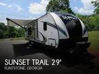 2019 CrossRoads Sunset Trail Super Lite 291RK 29ft