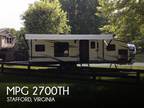 2022 Cruiser RV Mpg 2700TH 27ft