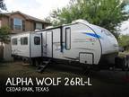 2021 Cherokee Alpha Wolf 26RL-L 26ft