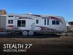 2012 Forest River Stealth SA2714 Toy Hauler 27ft