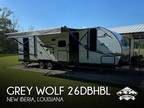 2022 Forest River Grey Wolf 26DBHBL 26ft