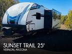 2020 CrossRoads Sunset Trail SS-253RB 25ft