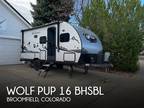 2022 Forest River Wolf Pup 16 BHSBL 21ft