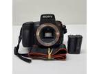 Sony Alpha a350 14.2MP Digital SLR Camera Body & Battery - Black