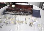 3 Vintage H.N. White Silver King Clarinets for Restoration or Parts