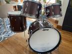 Ludwig 1967 Burgundy Sparkle Hollywood Kit VERY CLEAN