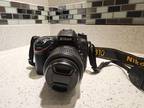 Nikon D7100 24.1MP Digital SLR Camera w/ AF-S 18-55mm (Top Info Screen Damaged)