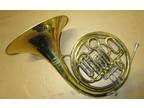 Getzen Elkhorn Compensating Double French Horn !Conn Mouthpiece & Case Included!