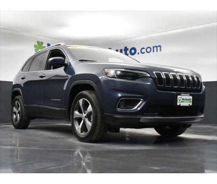 2021 Jeep Cherokee Limited 4X4 is a Blue, Grey 2021 Jeep Cherokee Limited SUV in Dubuque IA