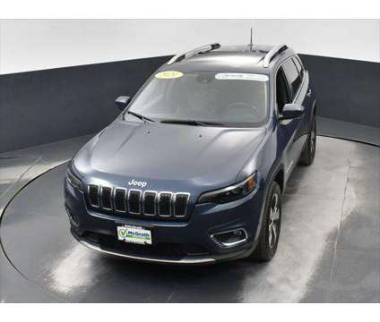 2021 Jeep Cherokee Limited 4X4 is a Blue, Grey 2021 Jeep Cherokee Limited SUV in Dubuque IA