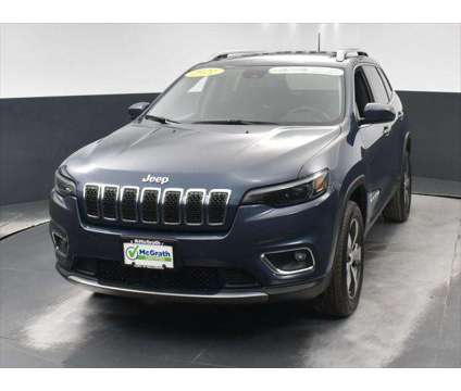 2021 Jeep Cherokee Limited 4X4 is a Blue, Grey 2021 Jeep Cherokee Limited SUV in Dubuque IA