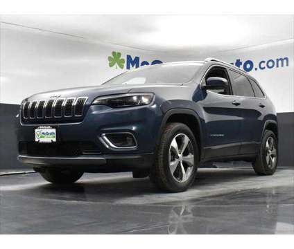 2021 Jeep Cherokee Limited 4X4 is a Blue, Grey 2021 Jeep Cherokee Limited SUV in Dubuque IA