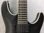 Schecter C-1 Platinum See Thru Black Satin Electric Guitar RH *