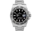 MINT 2019 Rolex Submariner Date Stainless Steel BLACK Ceramic 40mm 116610 LN