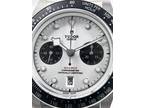 2024 NEW Tudor Black Bay Panda Chronograph Automatic Chronometer Watch 41mm B&P