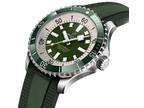Breitling New Superocean Automatic Green Dial Luxury Mens Dress Watch On Sale