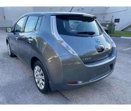 2015 Nissan LEAF for sale is a Grey 2015 Nissan Leaf Car for Sale in Hallandale Beach FL