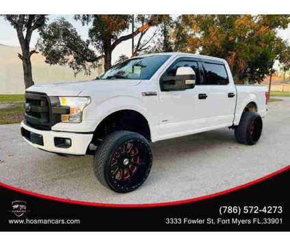 2017 Ford F150 SuperCrew Cab for sale is a White 2017 Ford F-150 SuperCrew Car for Sale in Fort Myers FL