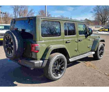 2024NewJeepNewWrangler 4xeNew4x4 is a Green 2024 Jeep Wrangler Car for Sale in Westfield MA