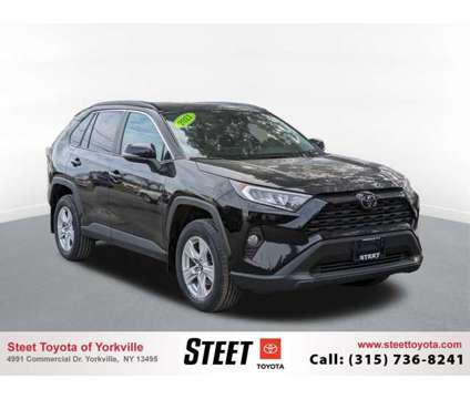 2021 Toyota RAV4 XLE is a Black 2021 Toyota RAV4 XLE Car for Sale in Utica, NY NY
