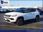 2024 Jeep Compass White, 381 miles