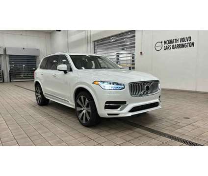 2024 Volvo XC90 Recharge Plug-In Hybrid Plus Bright Theme is a White 2024 Volvo XC90 3.2 Trim Hybrid in Barrington IL