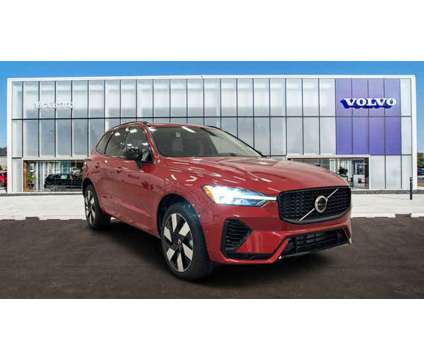 2024 Volvo XC60 Recharge Plug-In Hybrid Plus Dark Theme is a Red 2024 Volvo XC60 3.2 Trim Hybrid in Barrington IL