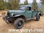 1951 Dodge Power Wagon 4X4 Manual