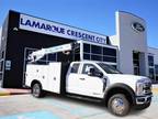 2023 Ford F-550 White, 24 miles