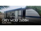 2020 Forest River Grey Wolf 26DBH 26ft