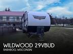 2021 Forest River Wildwood 29VBUD 29ft