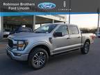 2023 Ford F-150 Silver, 66 miles