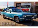 1966 Chevrolet Caprice 1966 Chevrolet Caprice 32486 Miles Blue Coupe V8 5.7L /