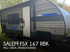 2021 Forest River Salem FSX 167 RBK 21ft