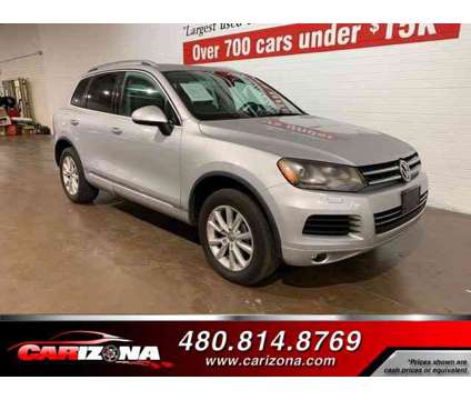 2014 Volkswagen Touareg 3.6L Lux is a Silver 2014 Volkswagen Touareg 3.6L Lux SUV in Chandler AZ