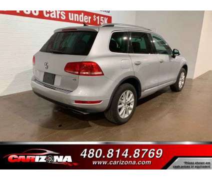 2014 Volkswagen Touareg 3.6L Lux is a Silver 2014 Volkswagen Touareg 3.6L Lux SUV in Chandler AZ