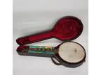 Orpheum No. 1 Antique Tenor Banjo #06460 w/ Case