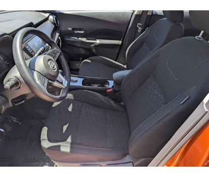 2024 Nissan Kicks SV Xtronic CVT is a Black, Orange 2024 Nissan Kicks SV Station Wagon in Santa Fe NM