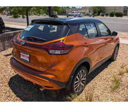 2024 Nissan Kicks SV Xtronic CVT is a Black, Orange 2024 Nissan Kicks SV Station Wagon in Santa Fe NM