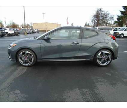 2019 Hyundai Veloster Turbo Ultimate is a Black, Grey 2019 Hyundai Veloster Turbo Car for Sale in Salem OR