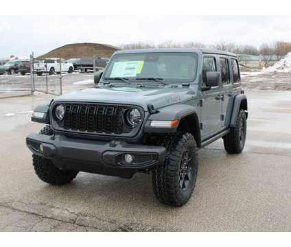 2024 Jeep Wrangler Willys is a 2024 Jeep Wrangler SUV in Bay City MI