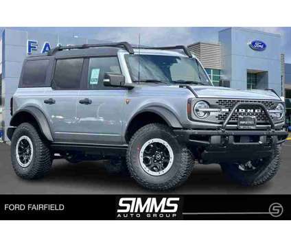 2024 Ford Bronco Badlands is a Silver 2024 Ford Bronco SUV in Fairfield CA
