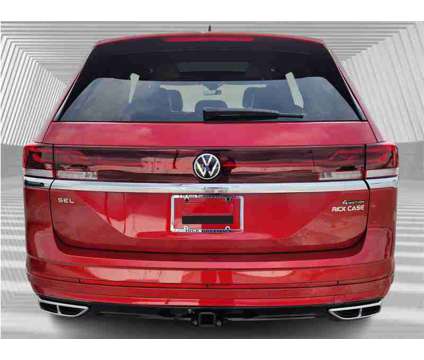 2024 Volkswagen Atlas 2.0T SEL Premium R-Line is a Red 2024 Volkswagen Atlas 2.0T SEL SUV in Fort Lauderdale FL