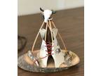 Native American Tipi lamp or Tee pee lamp