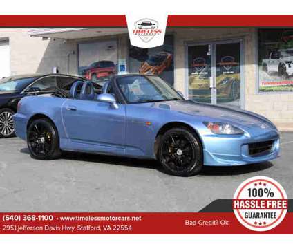 2004 Honda S2000 for sale is a Blue 2004 Honda S2000 Car for Sale in Stafford VA