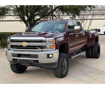 2017 Chevrolet Silverado 3500 HD Crew Cab for sale is a Red 2017 Chevrolet Silverado 3500 H/D Car for Sale in Houston TX